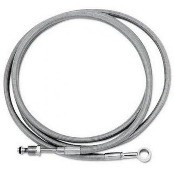 Goodridge HD1001-1CCH-68 Stainless Steel Braided Hydraulic Clutch Line Kit 68in.